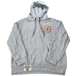 Macys Minnie Mouse Macy's Day Parade 2024 Hooded Sweatshirt Size Large Gray